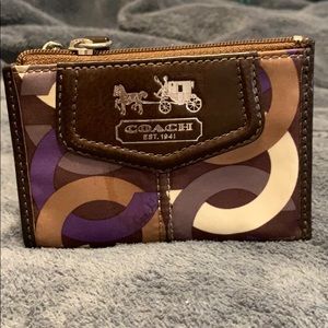 Authentic Coach Key/Card Holder